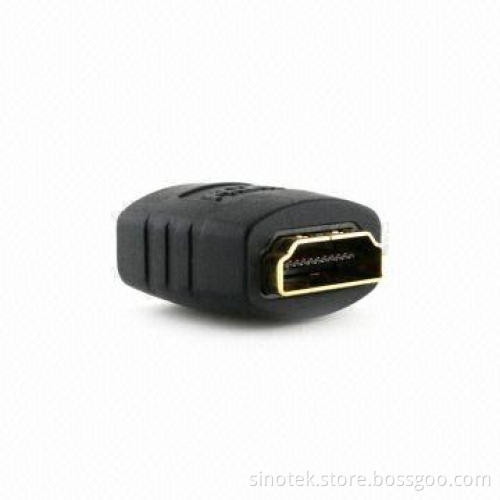 HDMI to HDMI Adapter with Gold-plated Connector and Lifetime Warranty
